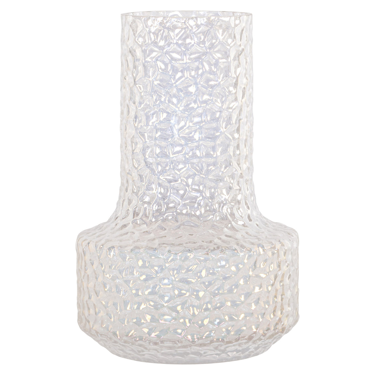 Vase Bridey iridescent