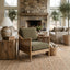 Chadlington Accent Chair in Bottle Green