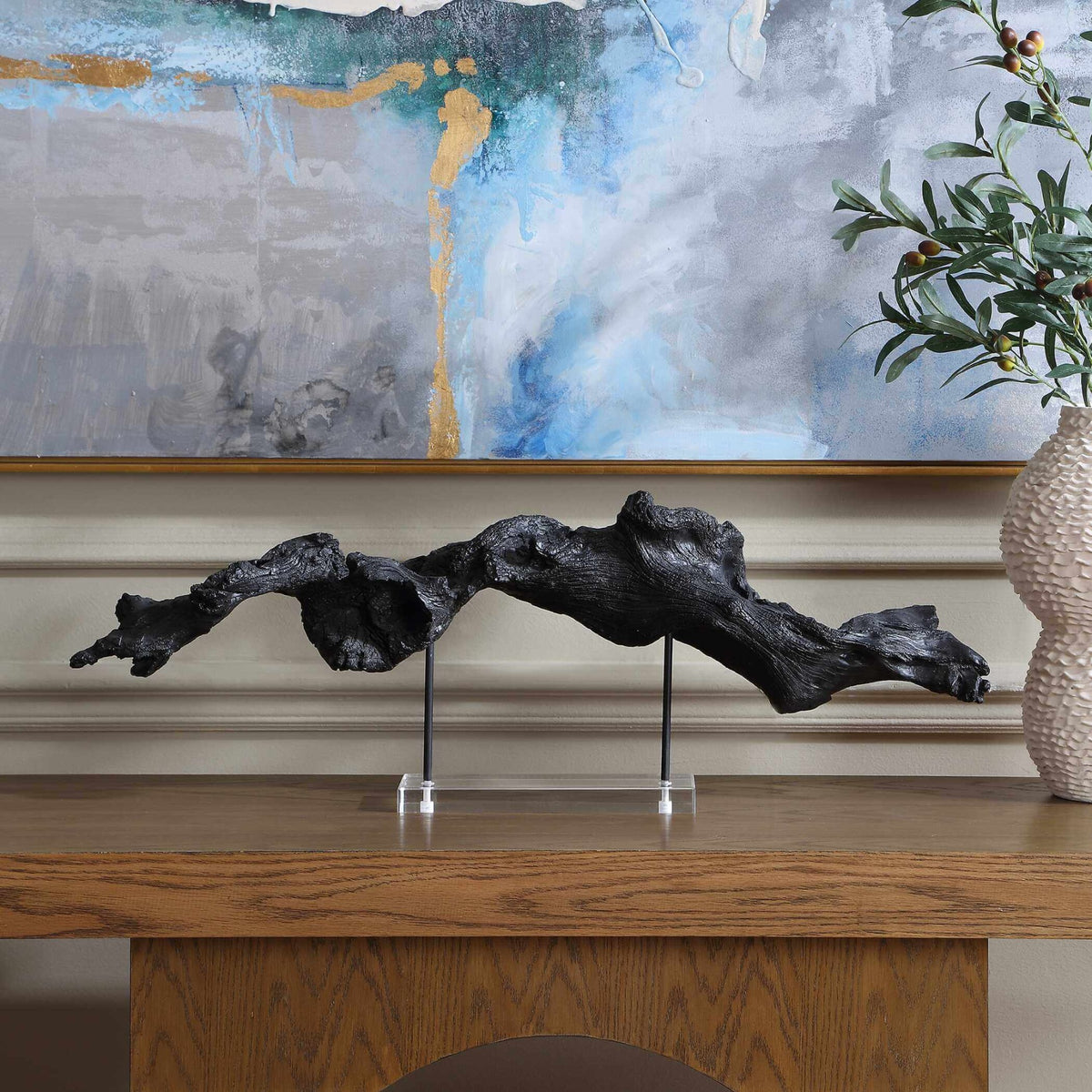Charred Timber Sculpture