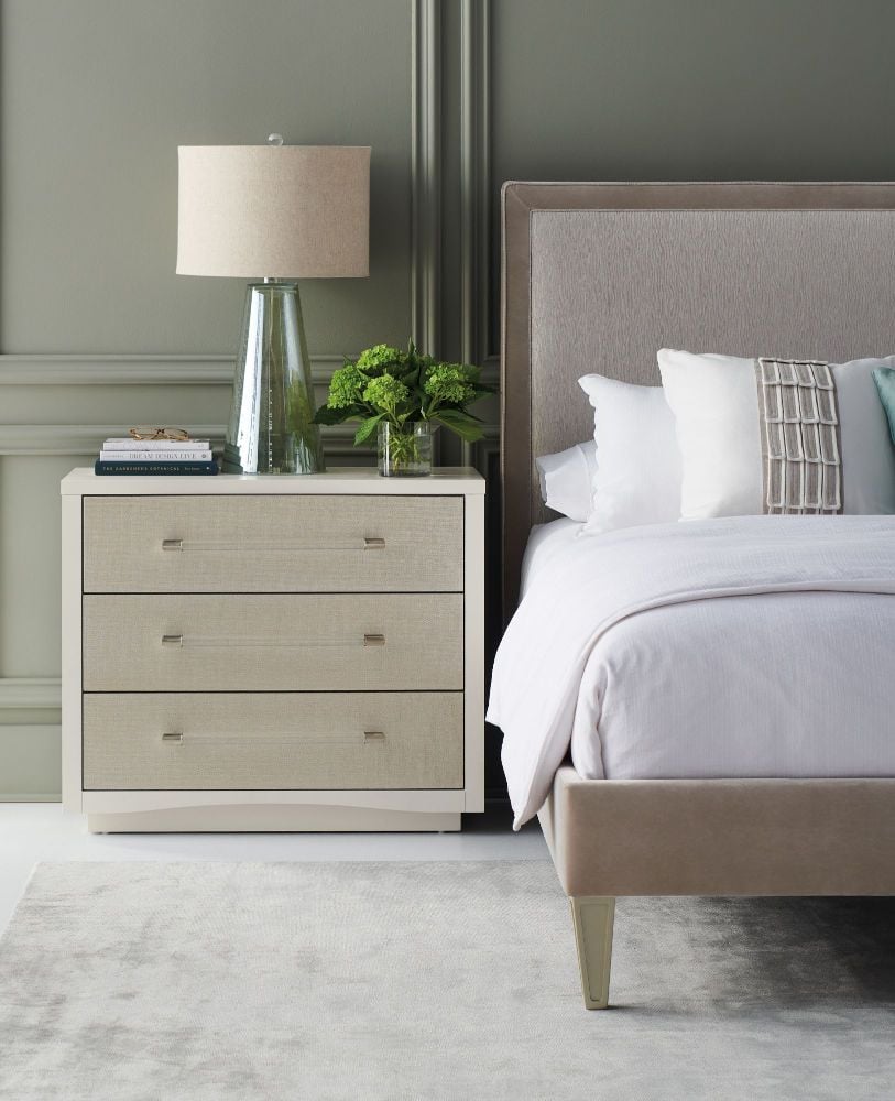 A Clear Touch Bedside Table