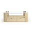 Love Square Coffee Table in Oracle