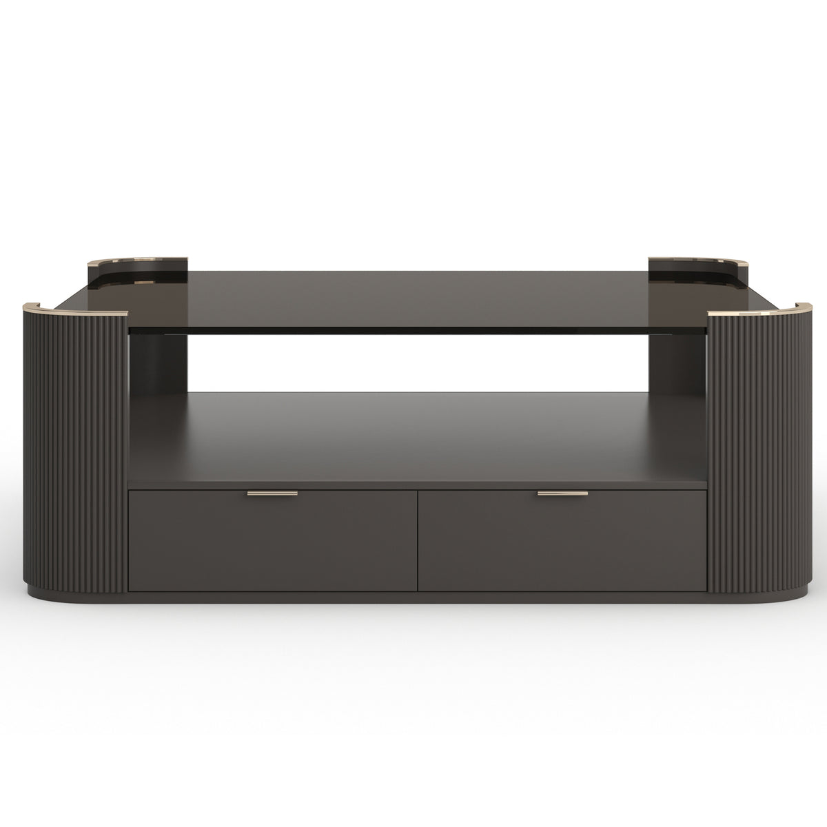 Love Square Coffee Table in Dark Chocolate