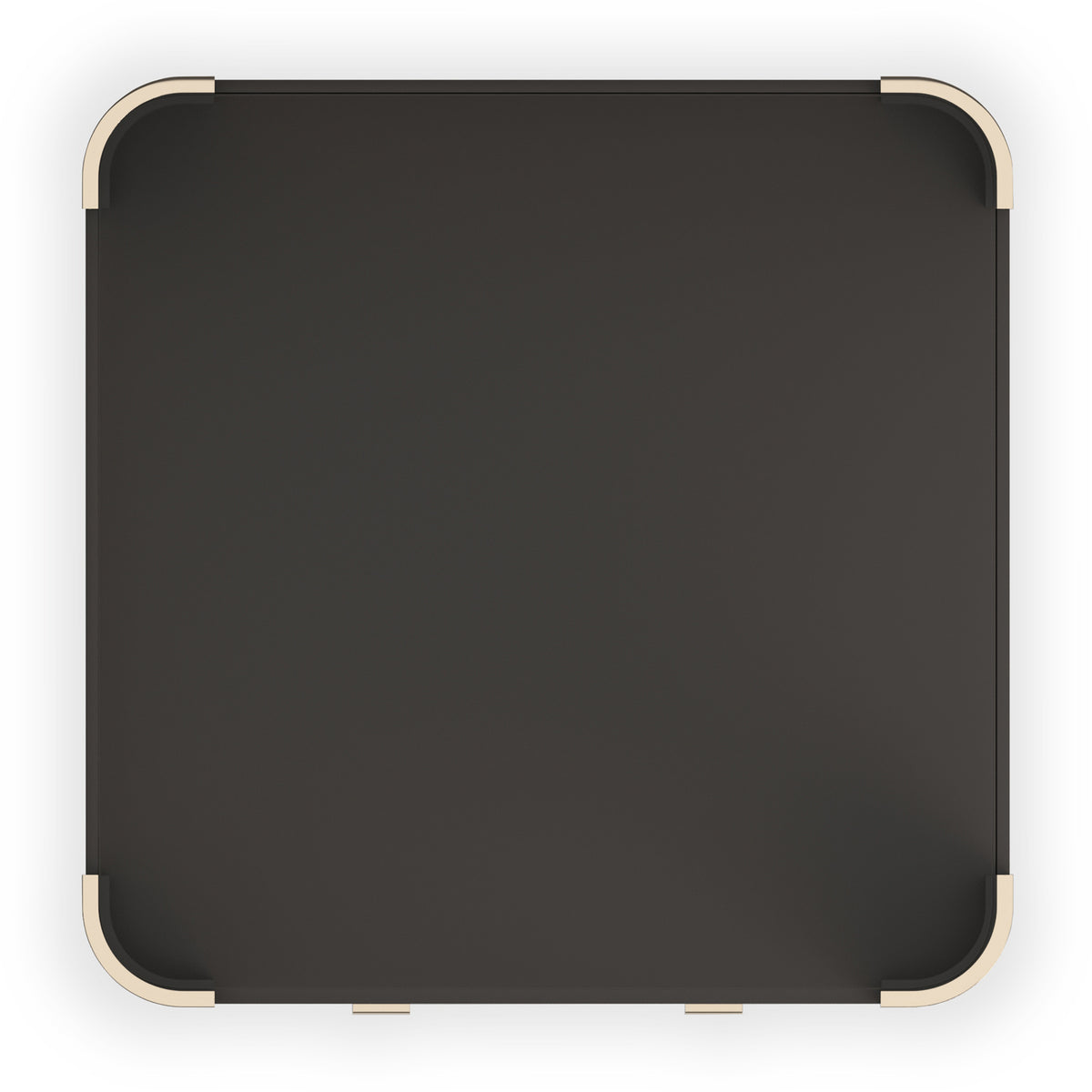 Love Square Coffee Table in Dark Chocolate