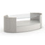 Love Oval Coffee Table in Matte Pearl