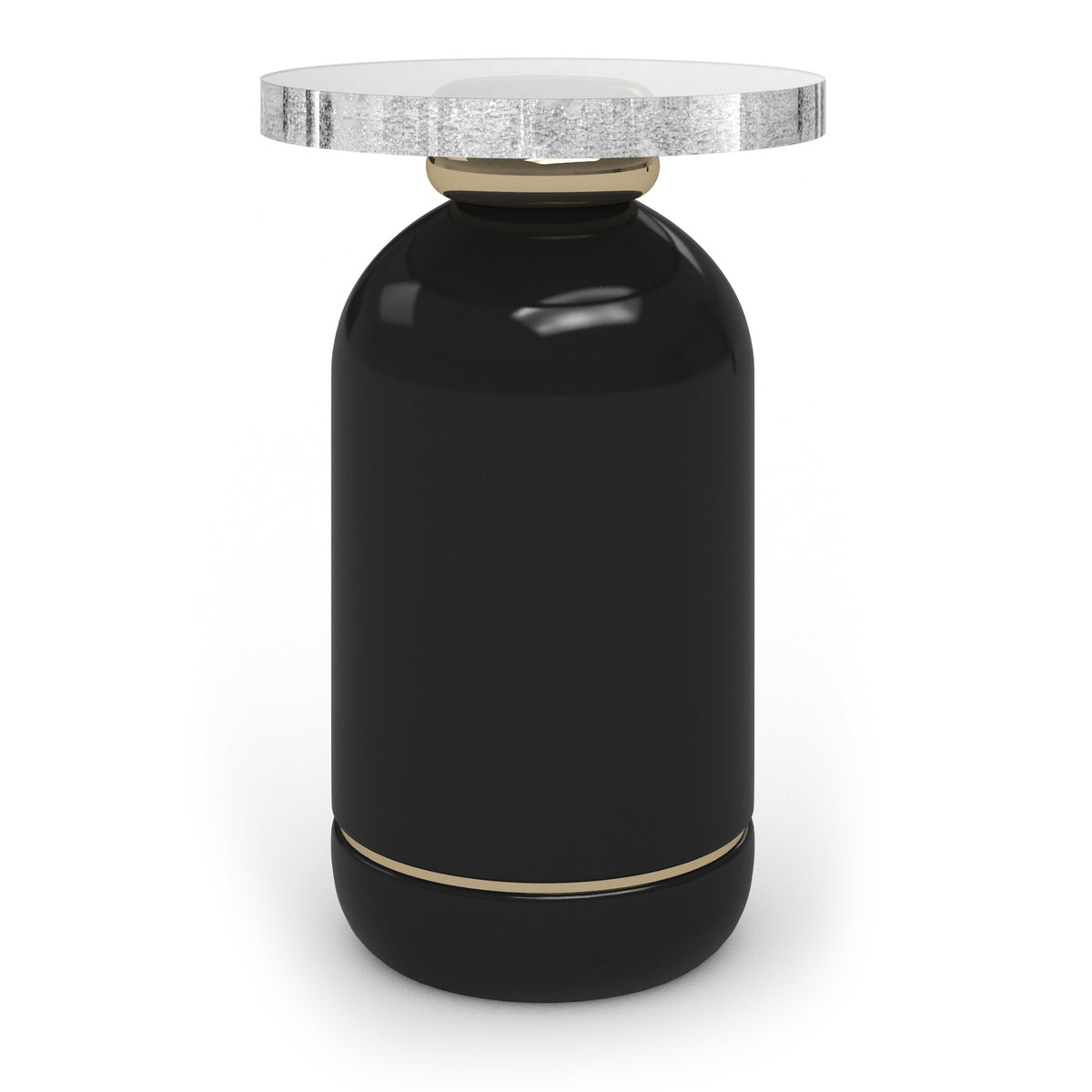 Gelee Accent Table in Chocolate