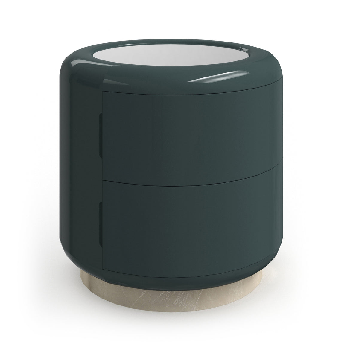 Gelee Round Accent Table in Apatite