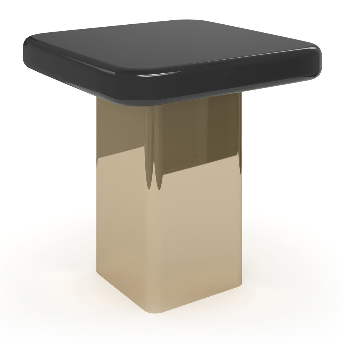 Gelee Accent Table in Chocolate