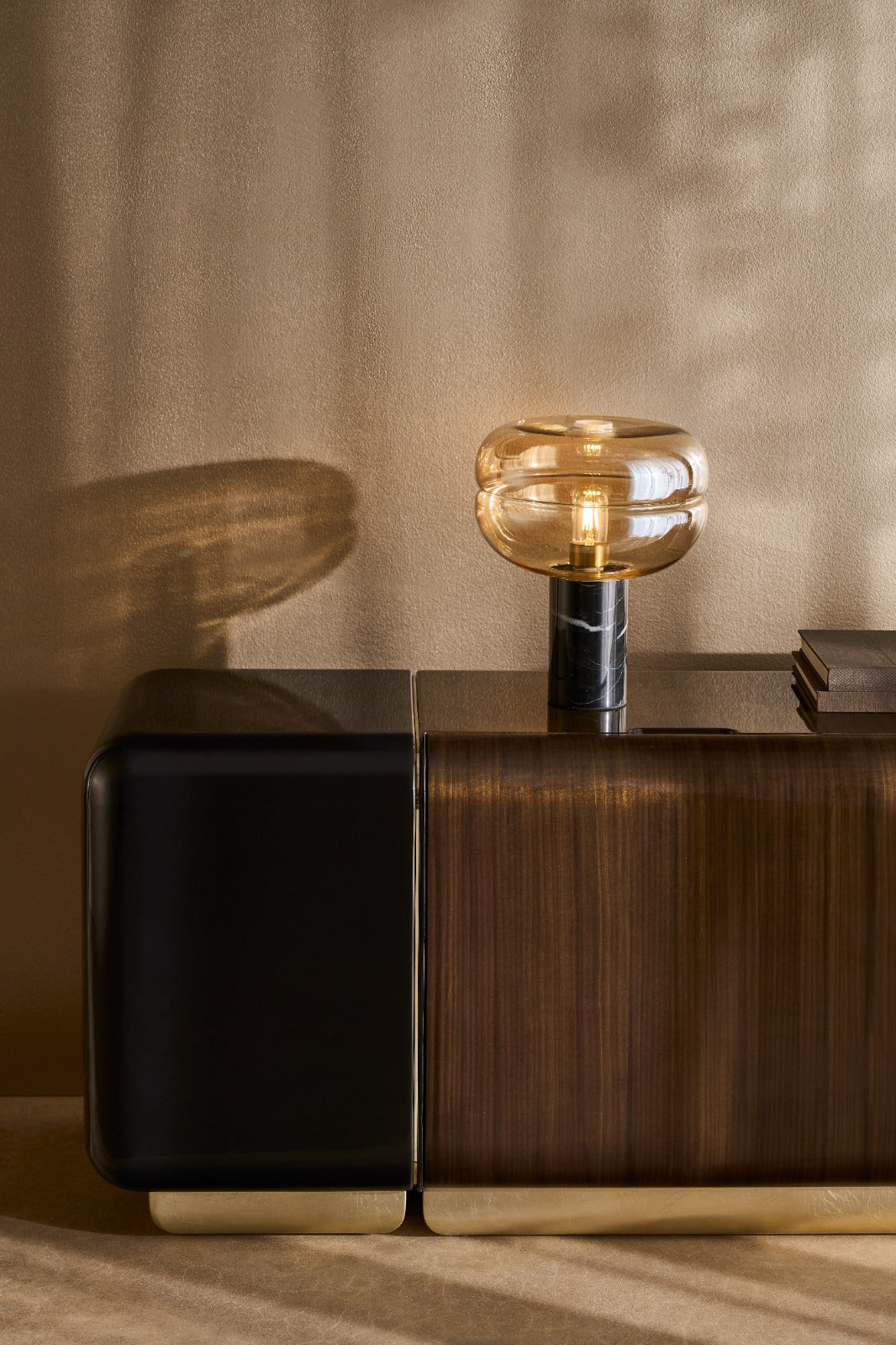 Gelee Media Unit in Caramello