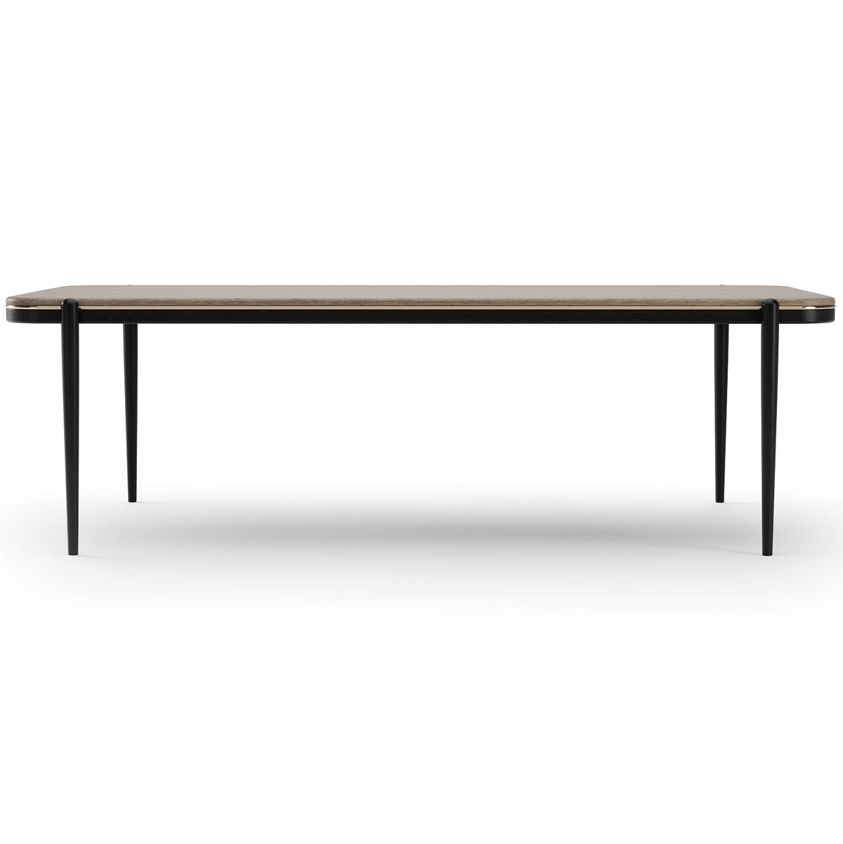 Madera Rectangle Dining Table in Chocolate 240cm