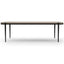 Madera Rectangle Dining Table in Chocolate 240cm