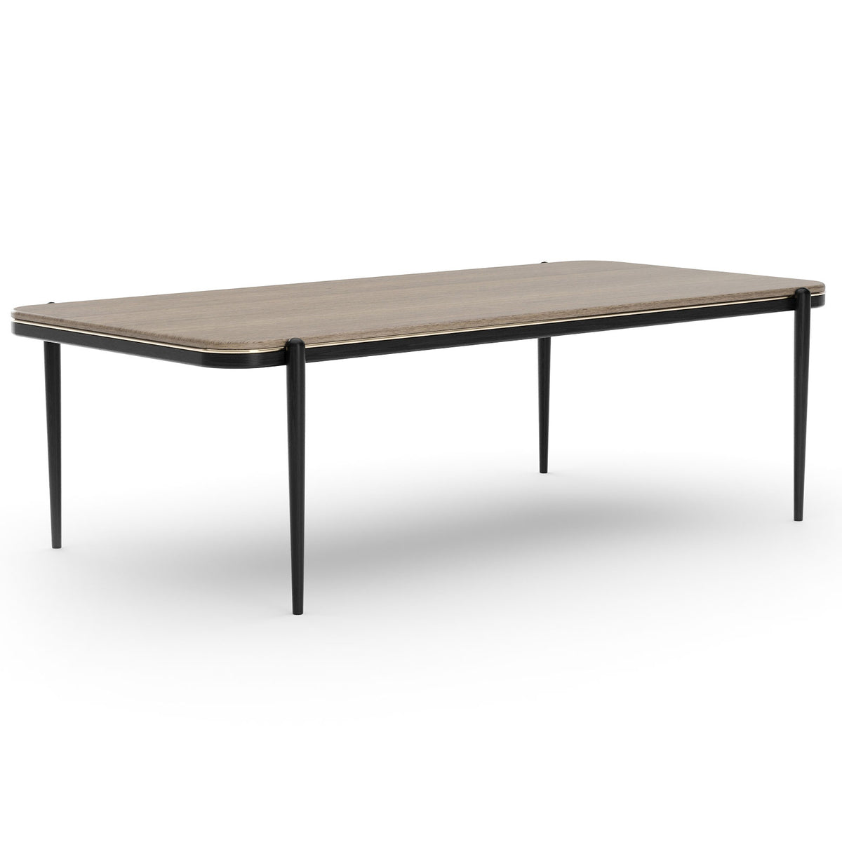 Madera Rectangle Dining Table in Chocolate 240cm