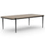 Madera Rectangle Dining Table in Chocolate 240cm