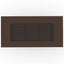 Pinstripe Dark Slatted Dining Table 213cm