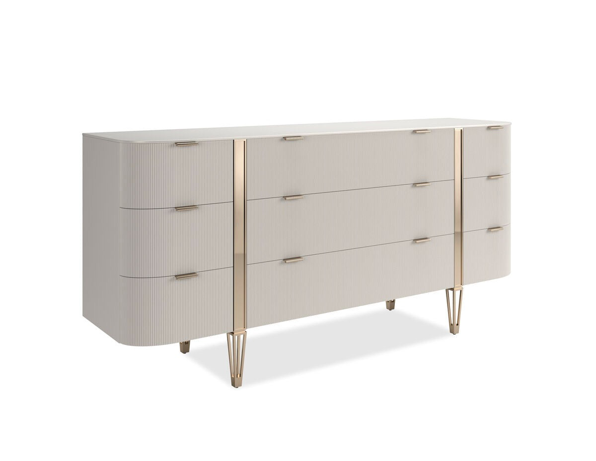 Love At First Sight Dresser in Matte Pearl - Small