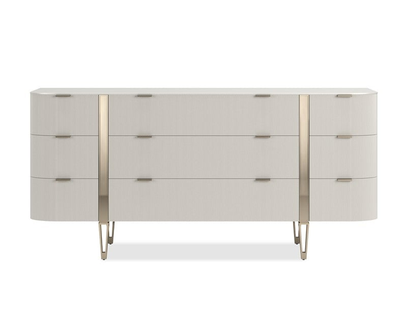 Love At First Sight Dresser in Matte Pearl - Small