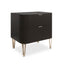 Small True Love Bedside Table in Dark Chocolate