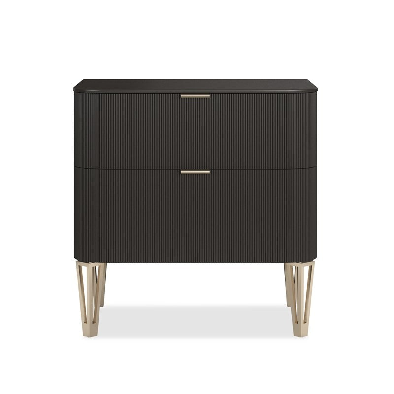 Small True Love Bedside Table in Dark Chocolate
