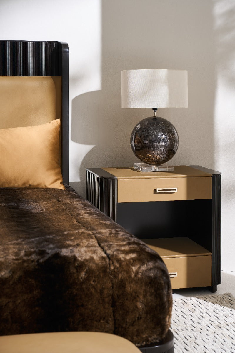 Love-Ly! Bedside Table in Dark Chocolate