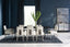 Wish You Were Here Dining Table - Deep Bronze and Nero Marguia Marble Top