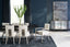 Wish You Were Here Dining Table - Deep Bronze and Nero Marguia Marble Top