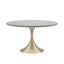 Semper Dining Table in Whisper of Gold - Round