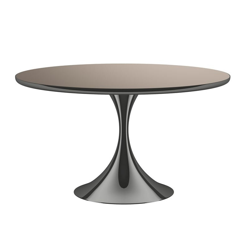 Semper Dining Table in Deep Bronze - Round