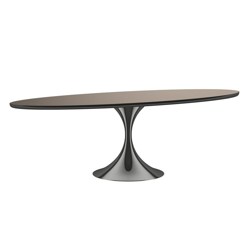 Semper Dining Table in Deep Bronze - Oval