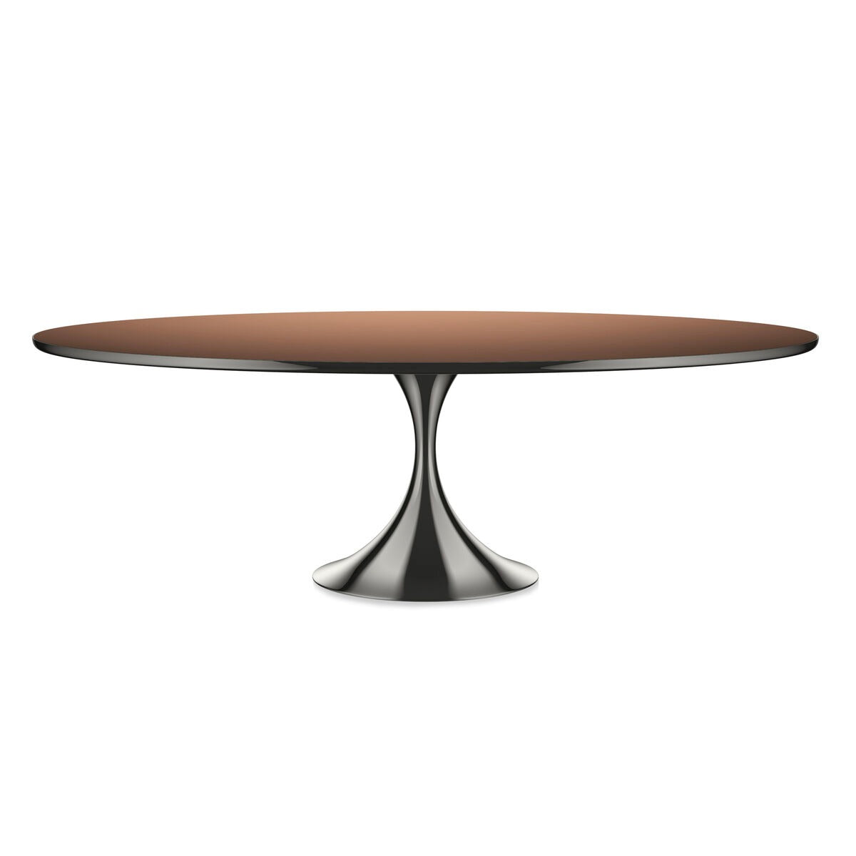 Semper Dining Table in Deep Bronze - Oval