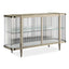 Stop And Stare Cabinet in Gold