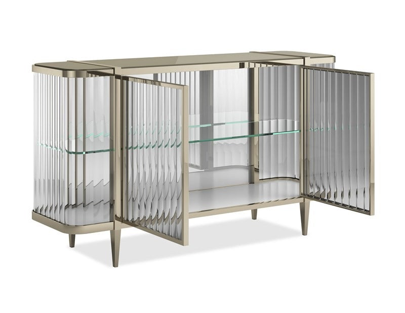 Stop And Stare Cabinet in Gold