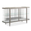Stop And Stare Cabinet in Chrome