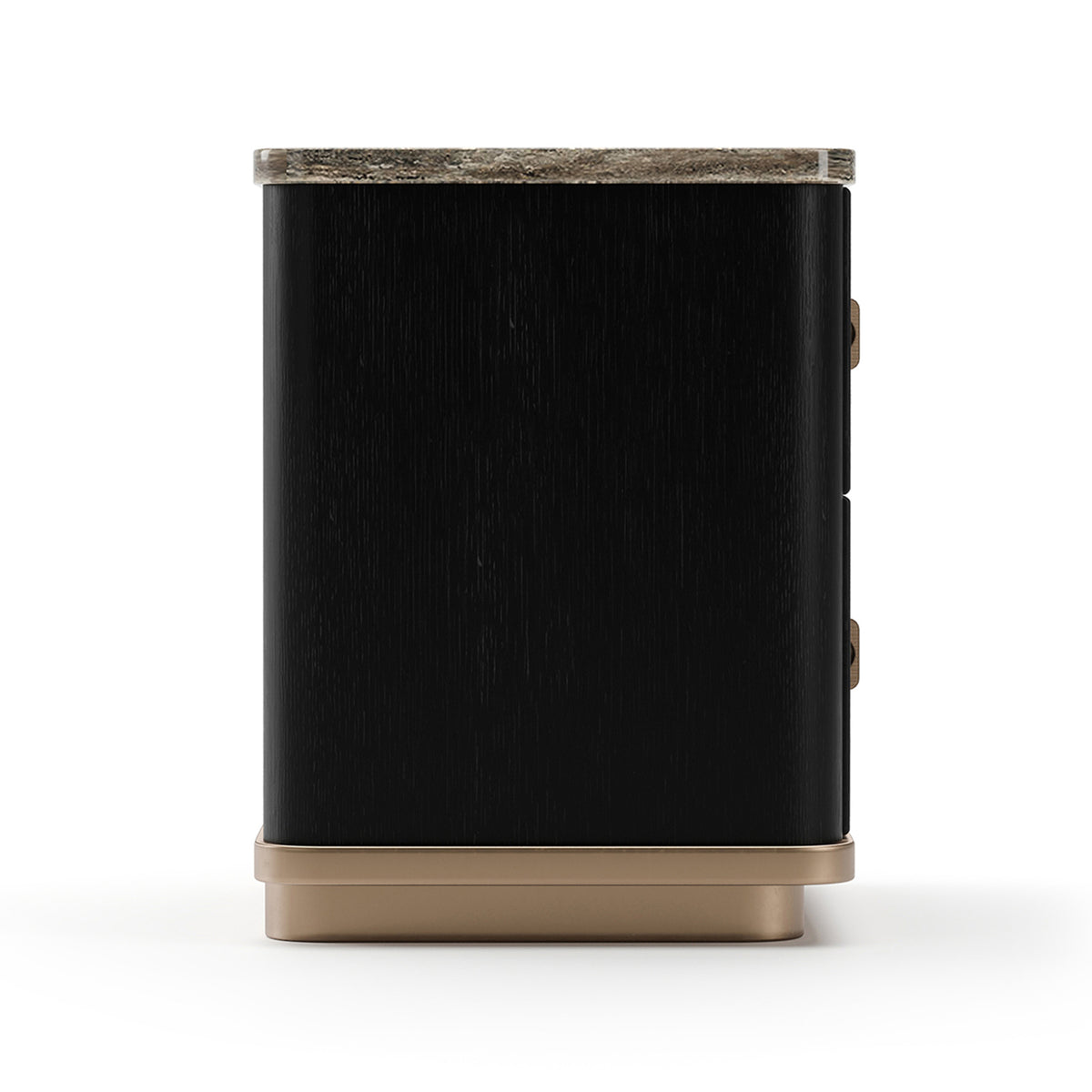 Rhythm Small Bedside Table in Dark