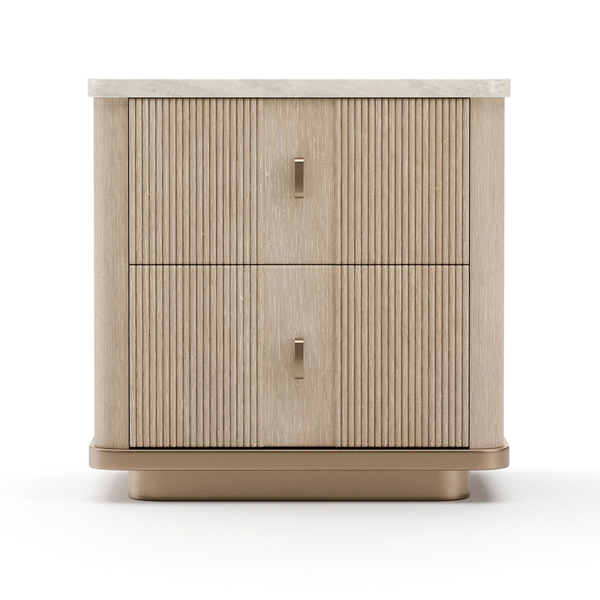 Rhythm Bedside Table in Light - Small