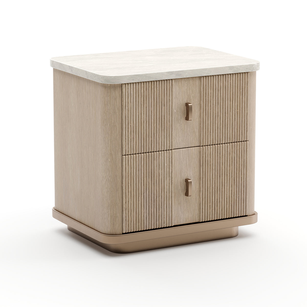 Rhythm Bedside Table in Light - Small