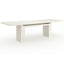 Overlap Rectangle Dining Table in Light