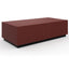 Coffee Couture Rectangle Coffee Table in Rouge