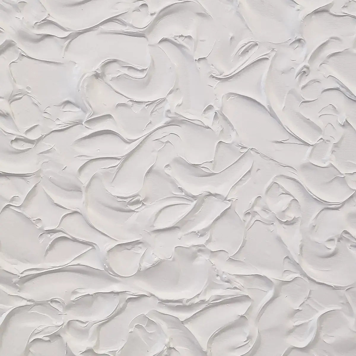 White 3d Art Abstract Painting Small 1