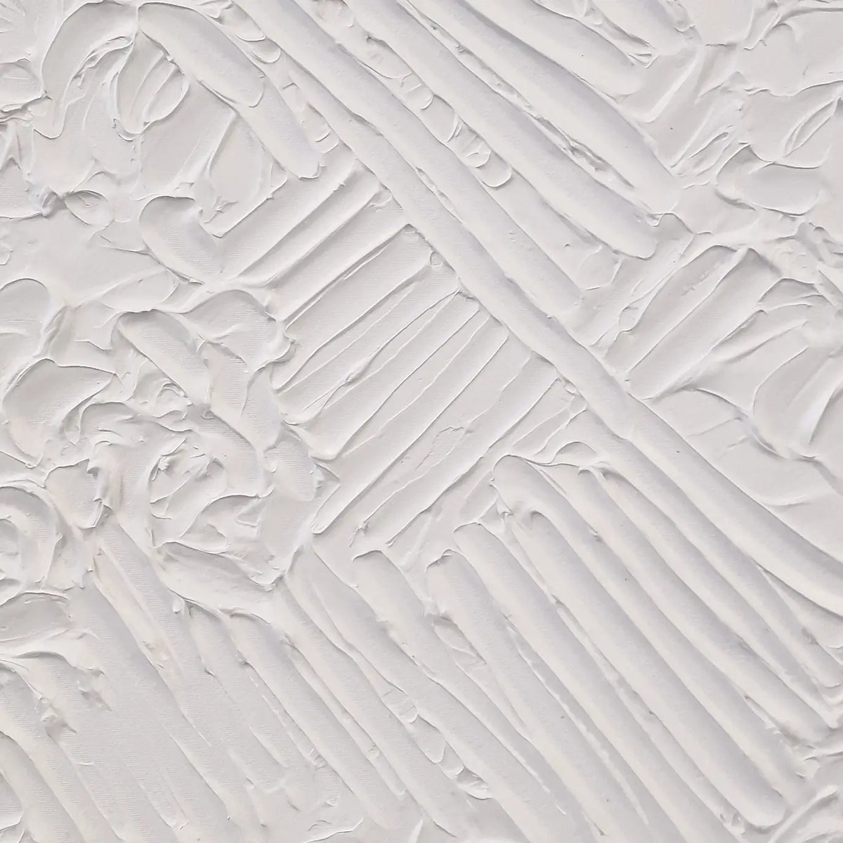 White 3d Art Abstract Painting Small 3