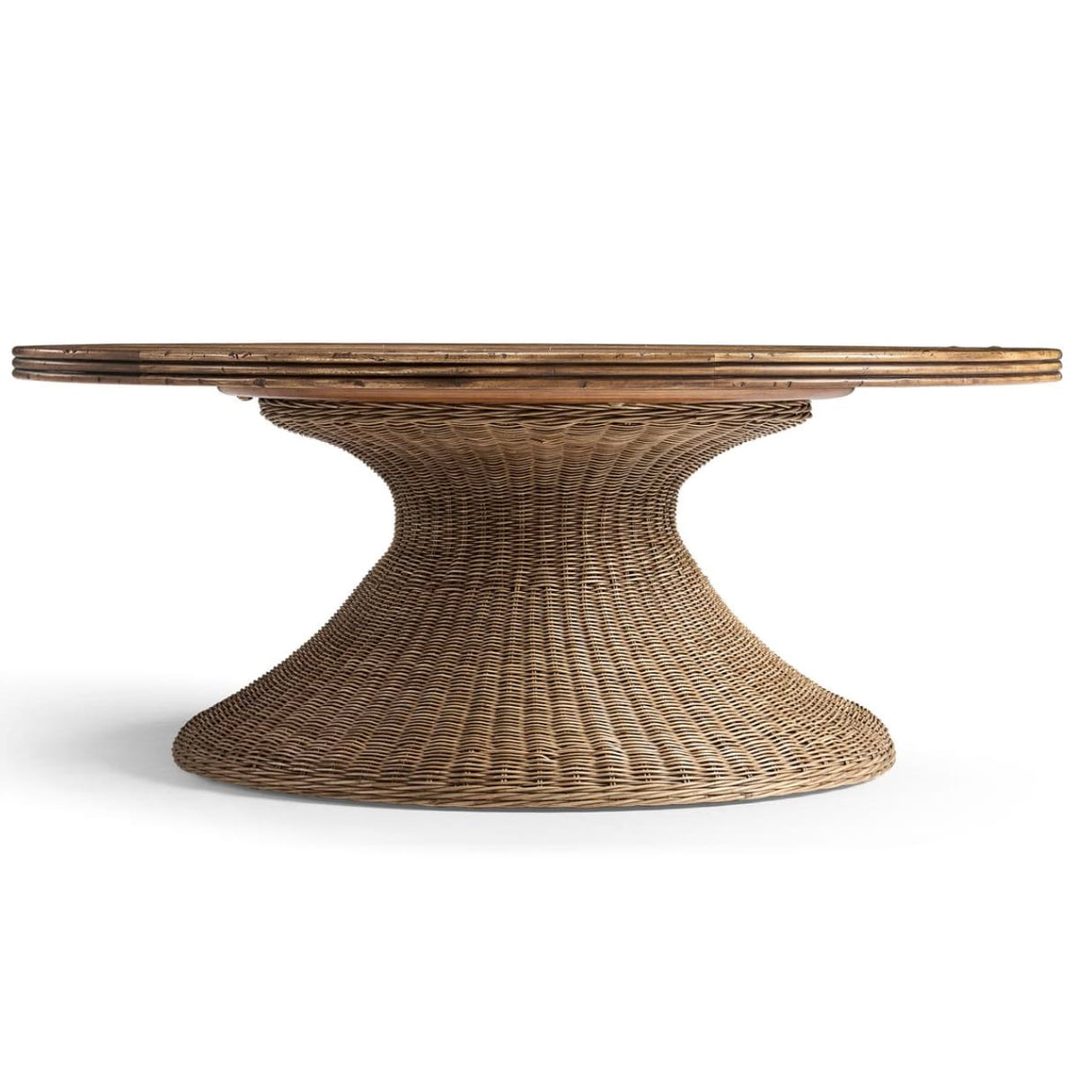 Jonathan Charles Living Palm Court Rattan Coffee Table House of Isabella UK