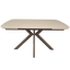 Cote Extending Dining Table in Travertine Ceramic - 140-200cm