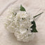 Cream Hydrangea Faux Floral Bunch
