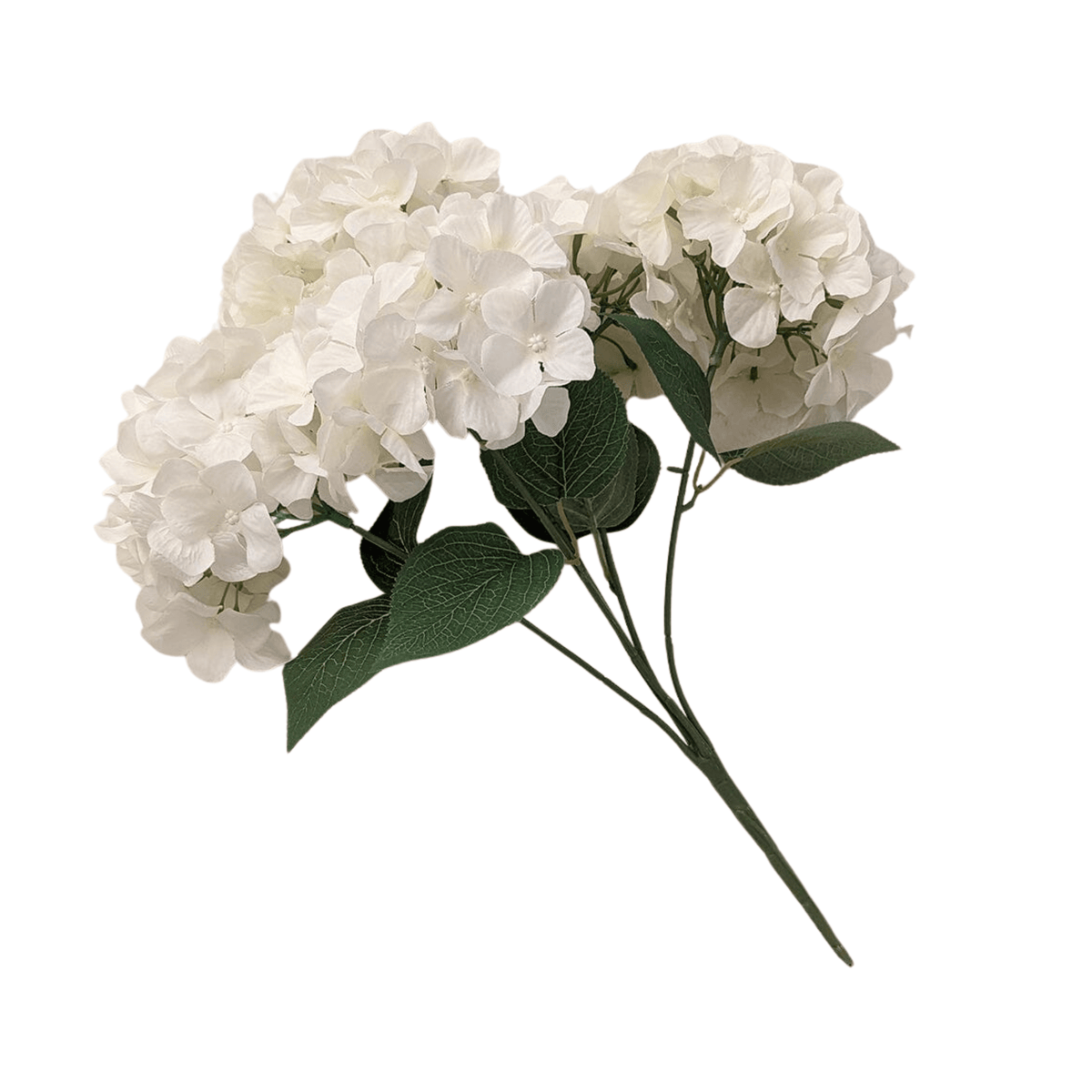 Cream Hydrangea Faux Floral Bunch