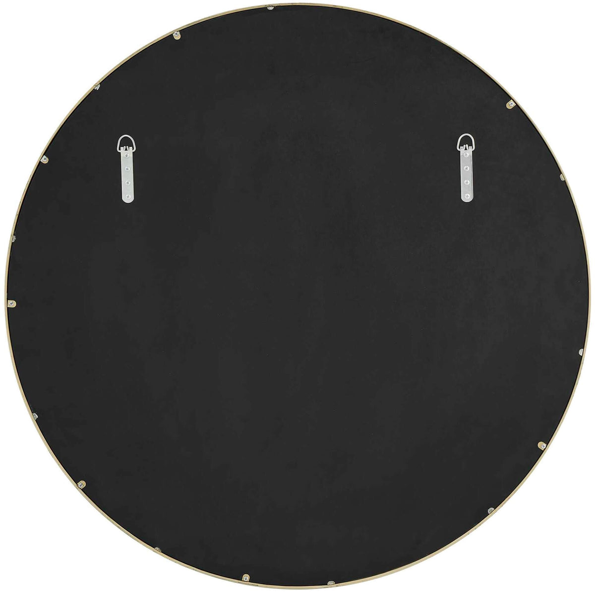 Crinkle Round Mirror