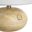 Curling Stone Rechargeable Mini Lamp in Honey Onyx