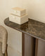 Console Almundi chocolat brown