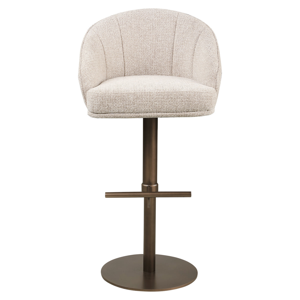 Bar stool Beverly natural fancy swivel