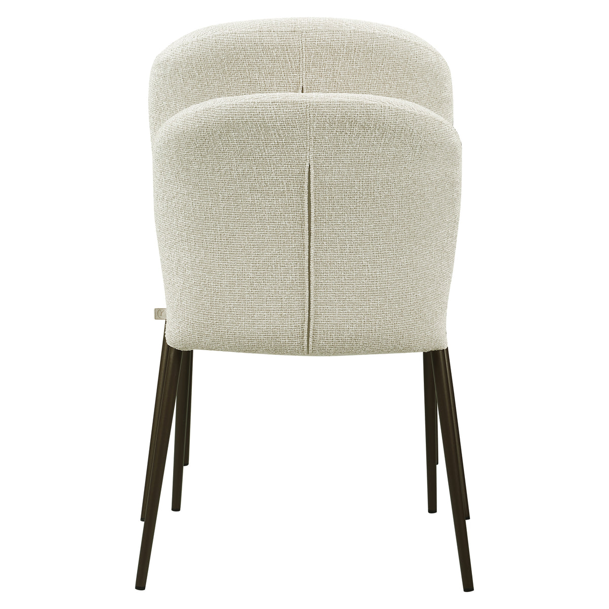 Dining chair Stacker  biscotti fire retardant (Set of 2)