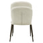 Dining chair Stacker  biscotti fire retardant (Set of 2)