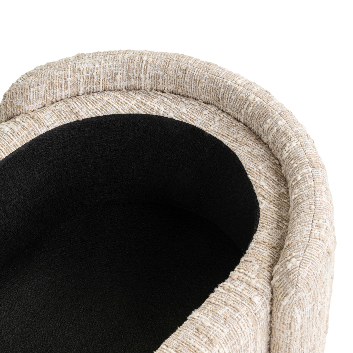 Bench Cupid beige angora with storage