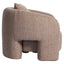 Lounge chair Tuscany mocca chunky